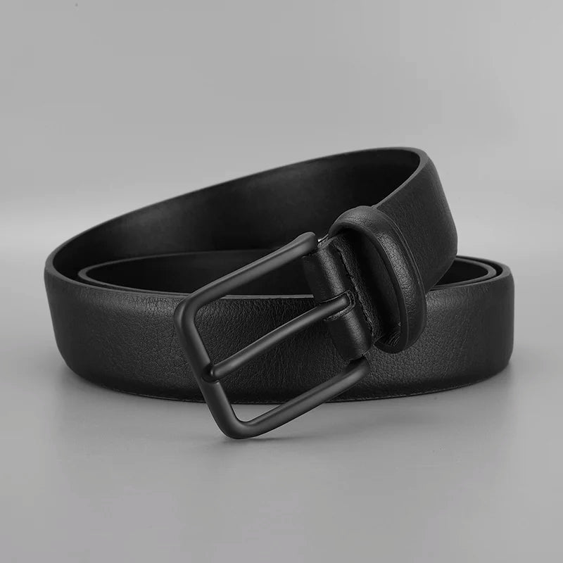 KAVENPETER Black Buckle Belt