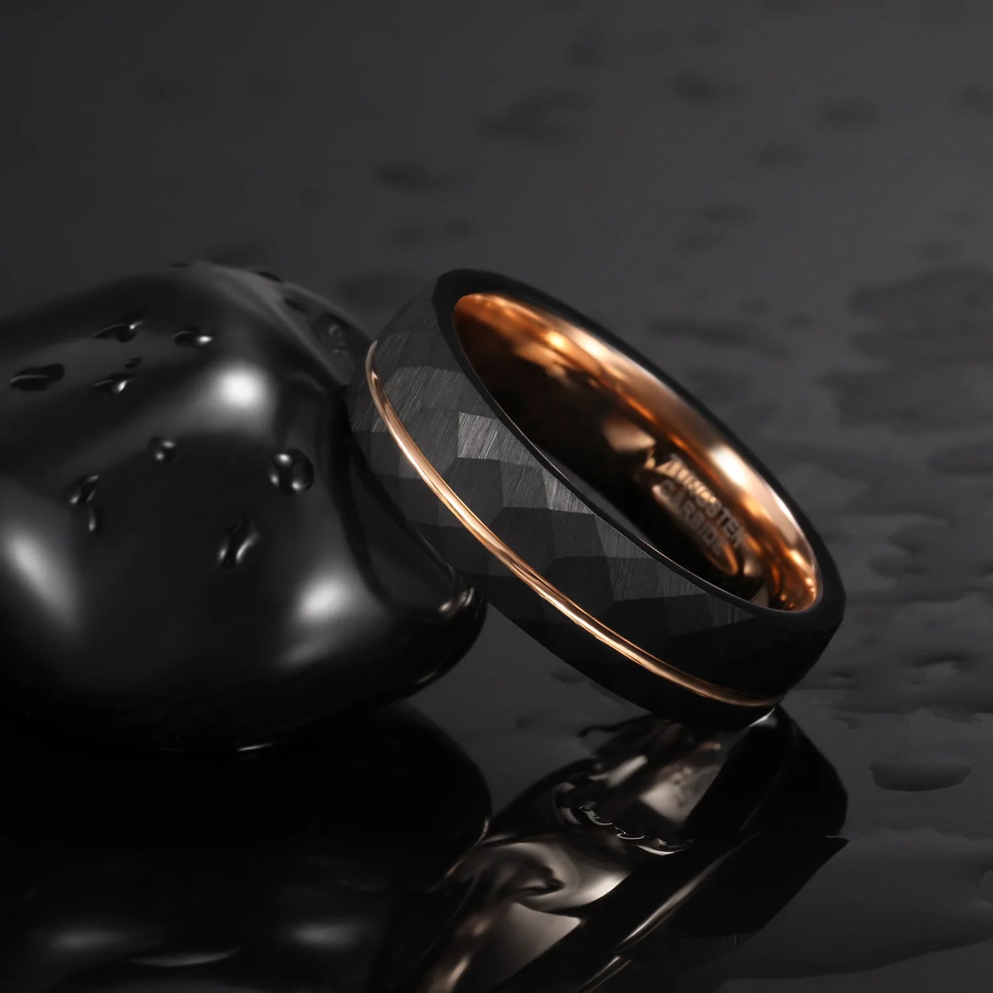 Rhombic Tungsten Rings