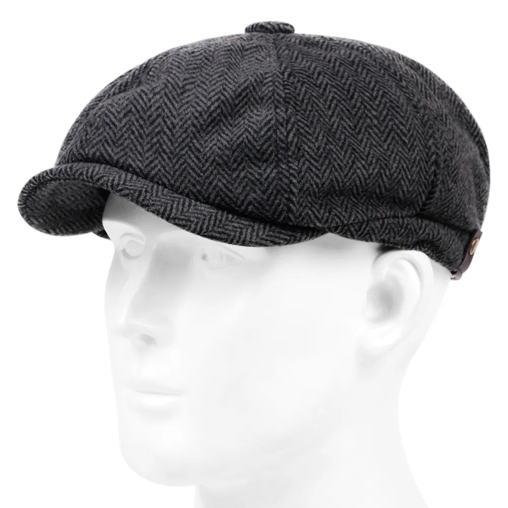 Herringbone Haven Hat